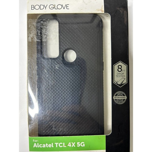 Body Glove Alcatel TCL 4X 5G Textured Gel Phone Case Microbial Protection - Picture 2 of 5